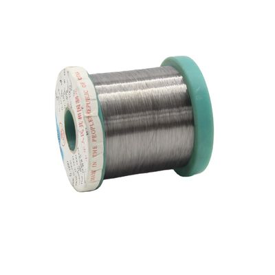 Resistência ao aquecimento ligas de chispa Fe Cr Al fio nu Diâmetro 0,38 mm